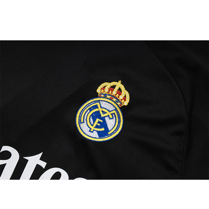 Chandal del Real Madrid Dragon Manga Corta 24-25 Negro y Purpura - Pantalon Corto
